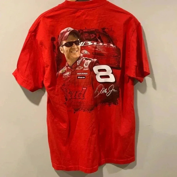 Vtg. Dale Earnhardt Jr. Budweiser T-Shirt - Chase  Authentics - Picture 2 of 6